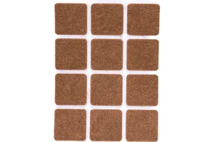 Пункт фетровый самокл. 25х30мм тёмный (12 шт) - пакет Tech-Krep 109145 *1