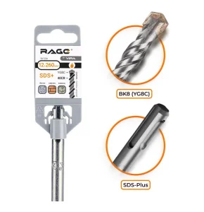 Бур по бетону 12х260мм SDS-plus RAGE by VIRA 561226 *1