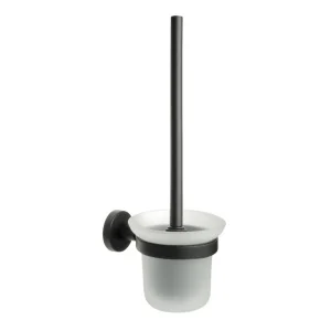 Ерш для туалета с подставкой Fixsen Сomfort Black Fixsen FX-86013 настенный стекло черный