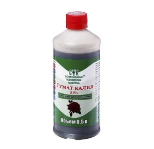 Удобрение Гумат калия с микроэлементами 0,5 л (СТК) Д2136 *1