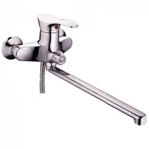 Смеситель для ванны одноручный Ligeya L2201 шланг 1,5м лейка