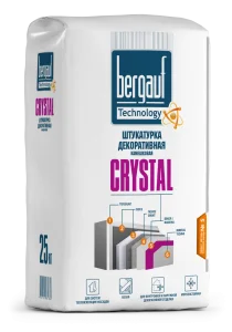 Штукатурка декоративная Bergauf Crystal зерно 2мм 25кг