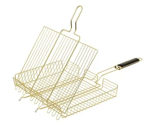 Решетка-гриль большая Boyscout Gold 61909 картонный веер 65(+5)x42x32x5,5 cм