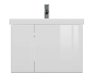 Тумба под раковину подвесная Cersanit COLOUR 60 для COMO 60 белый SP-SZ-COL-CM/COL/60/64258