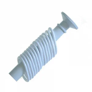 Карниз для ванной белый 160-300см Санакс 10007