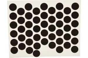 Заглушка самоклейка 14мм орех темный уп-50шт пакет Tech-Krep 147776 *1