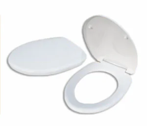 Сиденье для унитаза СУ 68.07.80 СУ 68.03.80 Воротынский, Лига, Элисса, Оптима, Луна пластик белый