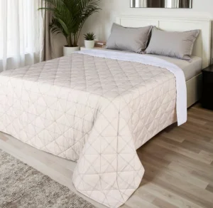 Покрывало LoveLife евро макси Cage: beige 240*210±5см, микрофайбер, 100% п/э 10623955 *1