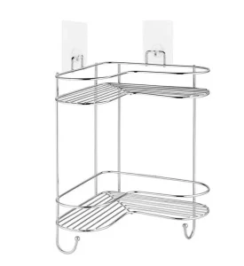 Полка угловая 2-яр Lite силиконовое крепление Kleber KLE-LT083