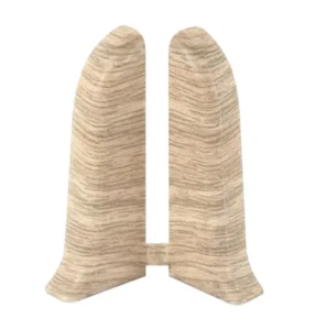 Заглушки для плинтуса (левая/правая ) 271 Сосна 55мм Лексида