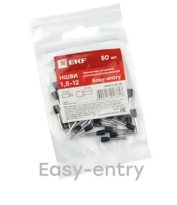 Наконечник НШвИ 1,5-12 (упак 50 шт) nhvi-1,5-12 210687 EKF