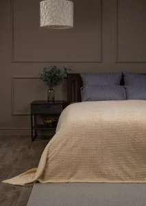 Плед Texrepublic фланель жаккард 150х200см TF FNJ BE 1520 s-змейка