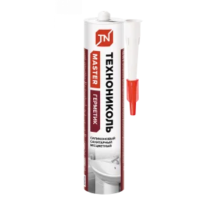 Герметик Технониколь санитарный силиконовый бесцветный 280 мл 