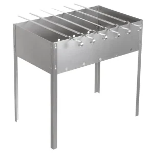 Мангал сборный + 6 шампуров BOYSCOUT 61237 500х300х500мм