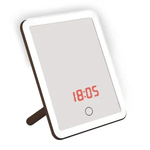 Светильник настольный TLD-591 Brown/LED/80Lm/6000K/Dimmer/T+M зеркало, 4W Сенсорный выключатель ТМ Uniel