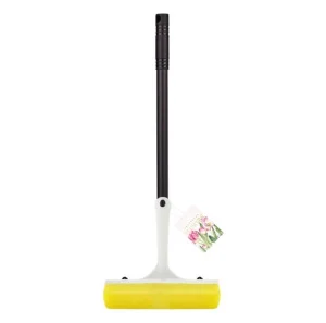 Окномойка - Щетка для мытья окон Spin&Clean, ручка 44 см, Flowers, молочный крем SC260510603 *1