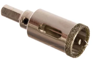 Коронка алмазная по керамограниту и керамике с центрирующим сверлом 25мм Rennbohr 676225