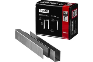 Скобы для степлера 19мм тип 20GA 53F/D/056 уп-5000шт Зубр Профессионал 31950-19 *1