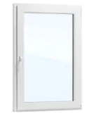 Окно ПВХ 700x1000, поворотно-откидное, 1 кам., 24 мм