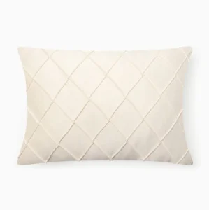 Подушка Этель "Соло" 30*50 см, цв.белый, велюр 10766718