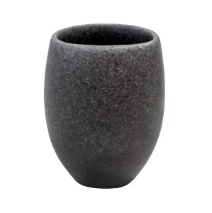 Стакан Zenfort Черный камень 106165 полирезина