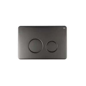 Клавиша для инсталляции механическая Iddis Unisteel UNSR2GMi77 пластик графит матовый