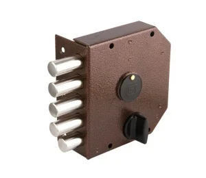 Замок накладной ЗВ 20.05 левый (5 кл. ЗК.503Н-02) ЗД без ответной планки. /120:501/ 24917 (Гардиан) *1