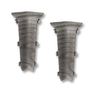 Угол внутренний 210 Дуб пепельный 80мм Лексида