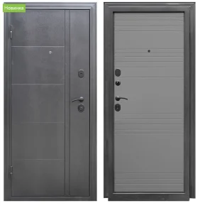 Дверь входная металлическая Форпост Олимп С цв. светло-сер 860х2050 левая (М038229)
