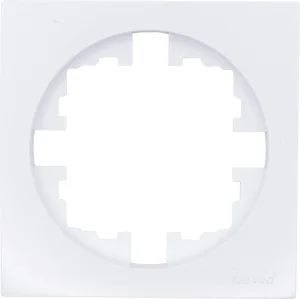 Рамка 1-м OSEN б/вст белая Lezard 743-0200-146