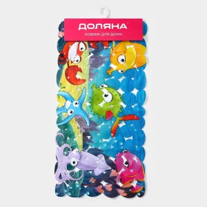 SPA-коврик для ванны 35х68см Яркие рыбы 1275511