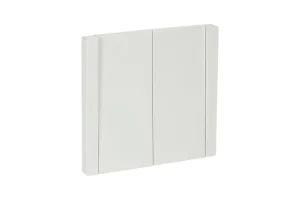 Выключатель 2-кл СП "Forte&Plano" 10А FP205 белый IEK FP-V20-0-10-1-K01