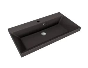 Раковина накладная Астория 1000 антрацит 10.170.01000.302