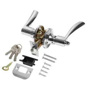 Ручка защелка DK610/BL CP-ET (кл./фик.) хром