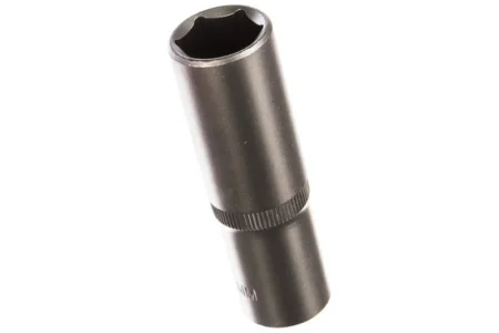 Головка торцевая 6-гранная 1/2 17мм сталь Cr-V удлиненная Flank Зубр Мастер 27726-17