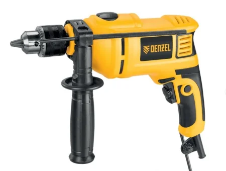 Дрель ударная Denzel ID-750 750 Вт, 0-3000 об/мин, 48000 уд/мин 26307 *1