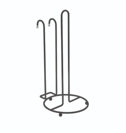 Навесная полка для бумажных полотенца, черный матовый *1