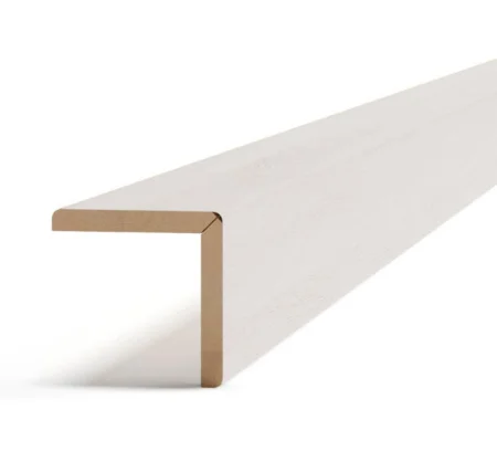 Угол универсальный МДФ Stella Light Ясень Айвори 2700х24х24мм