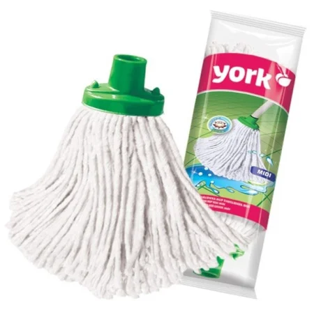 Насадка для уборки хлопковая Миди 55% хлопок, 45% полиэстер вес 120 гр. YORK