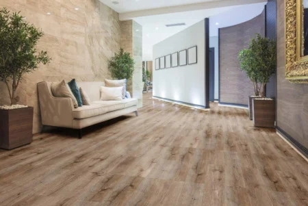 Плитка кварц-винил Noventis Avalon 1587 Дуб Янтарный 4V (1200х180х3,5мм) 1уп=2,160м2 =10шт замок