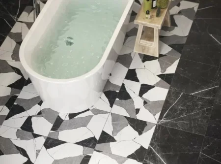 Керамогранит Cersanit Oriental А16002 420х420х8,5мм 1уп=1,58м2 (9шт) черный