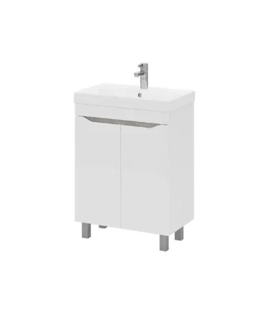 Тумба напольная VOLNA Lake 60.2D tnLAKE60.2D-01 2 двери с раковиной Lake 60