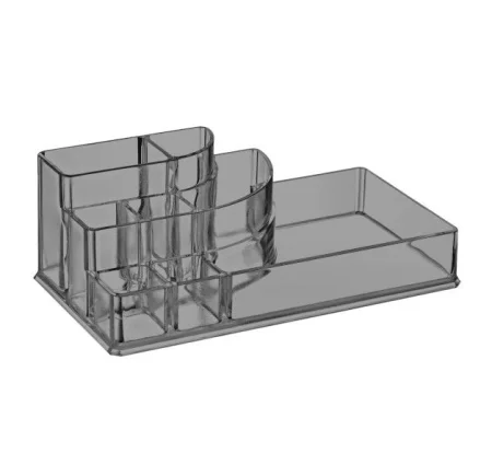 Органайзер для косметики 8 отделений, 175х95х60мм бесцветный