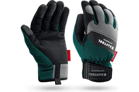 Перчатки XL10 профессиональные комбинированные, работа с сенсорными экранами Kraftool Ultimate 11299
