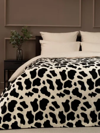 Плед Texrepublic фланель печатный скрутка 180х200см TF FN F148 b1820 Далматинец