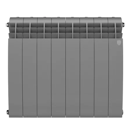 Радиатор BIMETAL Royal BiLiner 500/80 Silver Satin 8 секц.