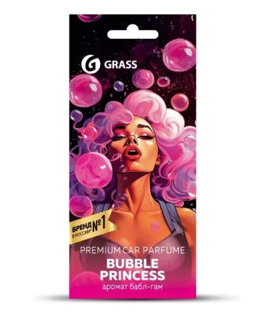 Ароматизатор воздуха Grass "Bubble princess" AC-0203 *1