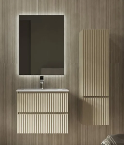 Тумба подвесная Coste 60 Cst.01.60/P/BRS/RL светло-коричневая