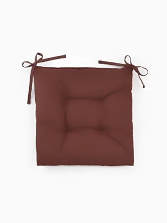 Сидушка на стул Этель Kitchen 42х42 см, цв. коричневый, 100% хл, саржа 220 г/м2 7866010