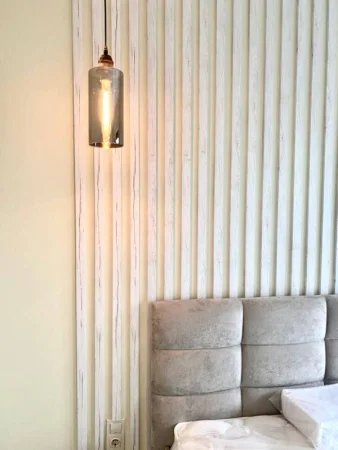 Рейка интерьерная МДФ Stella Ривьера Дуб Санремо Белый 40х30х2700мм